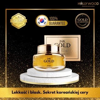 ANJO 24K Gold Cream 50g - Krem do twarzy - wygładzajacy efekt