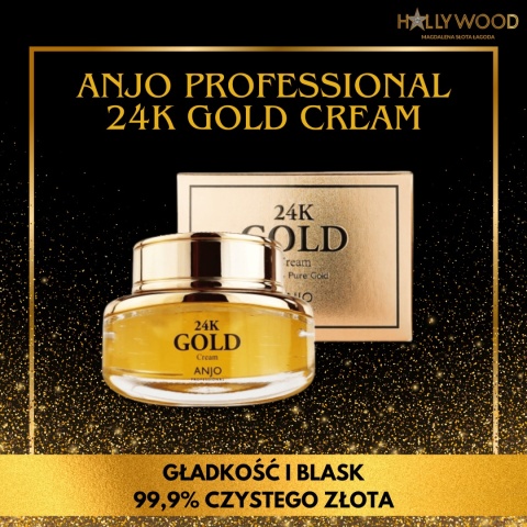 ANJO 24K Gold Cream 50g - Krem do twarzy - wygładzajacy efekt