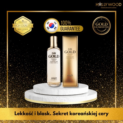 ANJO 24K Gold Emulsion 120ml - Emulsja do twarzy
