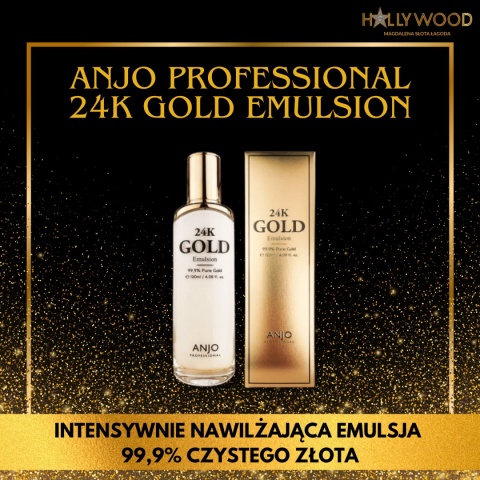 ANJO 24K Gold Emulsion 120ml - Emulsja do twarzy