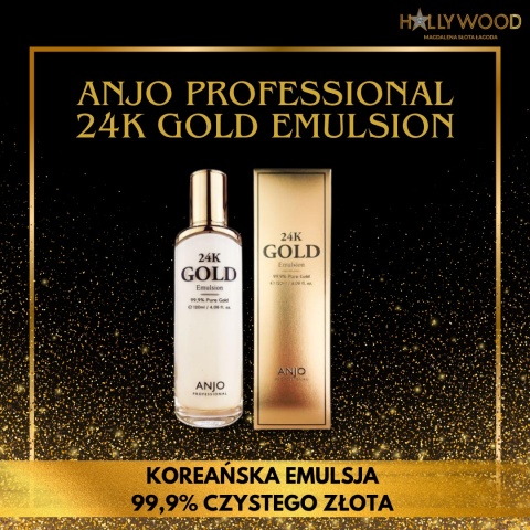 ANJO 24K Gold Emulsion 120ml - Emulsja do twarzy