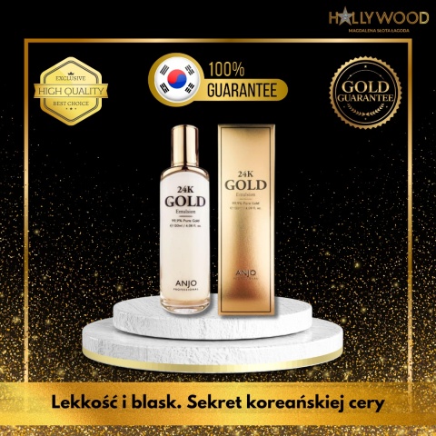 ANJO 24K Gold Emulsion 120ml - Emulsja do twarzy