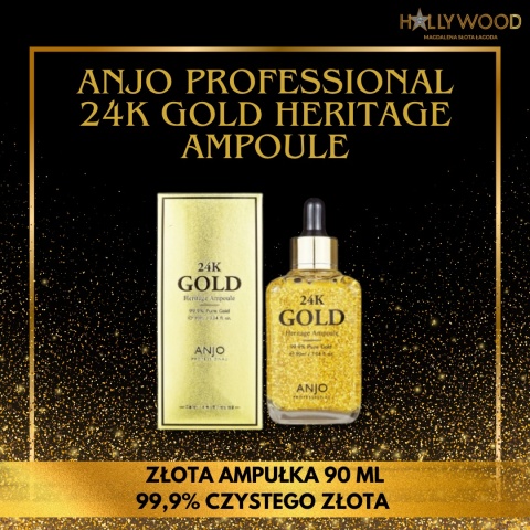 ANJO 24K Gold Heritage Ampoule 90ml - Ampułka do twarzy
