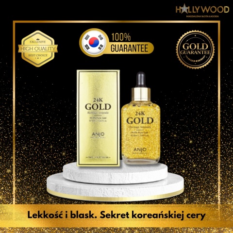 ANJO 24K Gold Heritage Ampoule 90ml - Ampułka do twarzy
