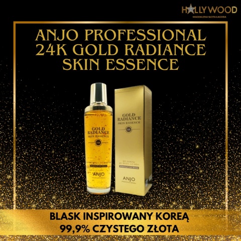 ANJO 24K Gold Radiance Essence - Esensja do skóry 150ml