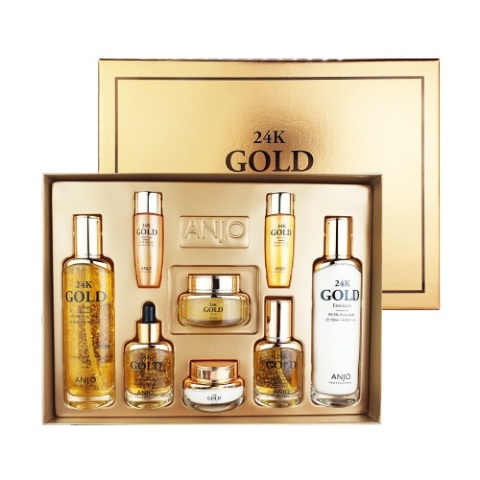 ANJO 24K Gold Skin Care 6SET - zestaw pielęgnacyjny do twarzy