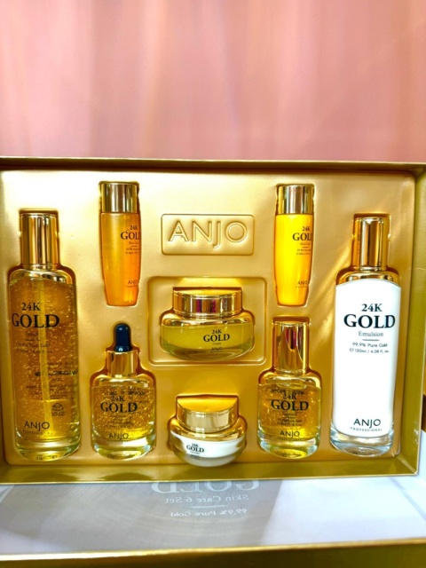 ANJO 24K Gold Skin Care 6SET - zestaw pielęgnacyjny do twarzy