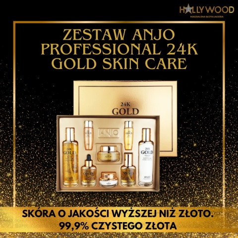 ANJO 24K Gold Skin Care 6SET - zestaw pielęgnacyjny do twarzy