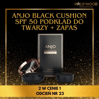 ANJO Black Cushion SPF 50 podkład do twarzy + zapas