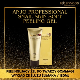 ANJO Delikatny żel peelingujący GOMAGE do skóry ślimaka 180ml
