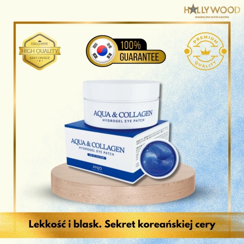 ANJO Eye Patch Aqua&Collagen - kolagenowe płatki pod oczy
