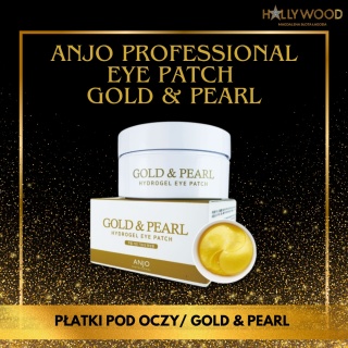 ANJO Eye Patch Gold&Pearl - hydrożelowe płatki pod oczy
