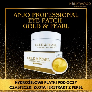 ANJO Eye Patch Gold&Pearl - hydrożelowe płatki pod oczy