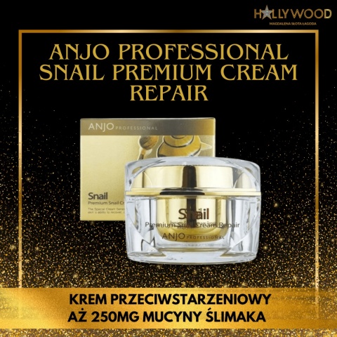 ANJO Snail premium cream - naprawczy krem do twarzy