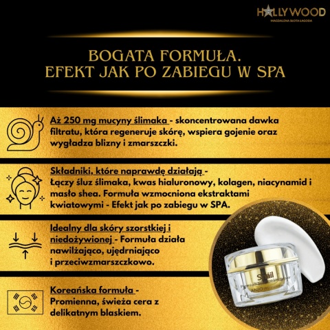 ANJO Snail premium cream - naprawczy krem do twarzy