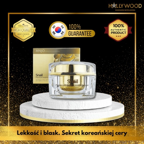 ANJO Snail premium cream - naprawczy krem do twarzy