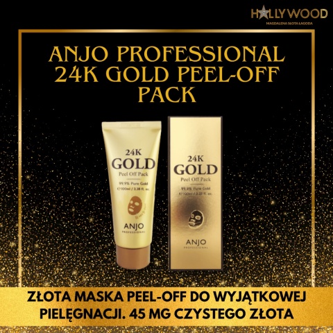 Anjo 24K GOLD Złota maska peel-off do wyjątkowej pielęgnacji 100ml