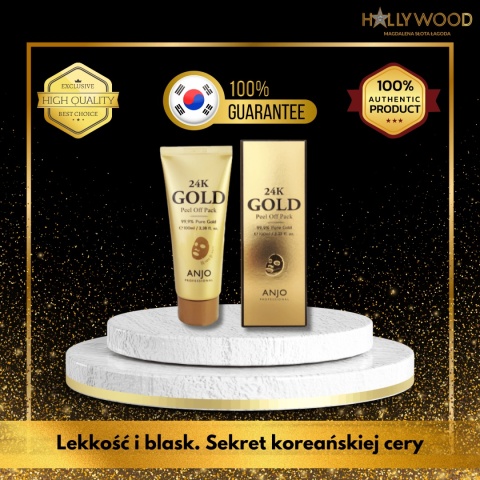 Anjo 24K GOLD Złota maska peel-off do wyjątkowej pielęgnacji 100ml