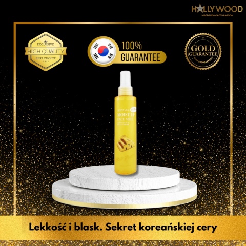Aspasia 24K Gold Face Mist Gold Pearl - Perłowa mgiełka 150ml