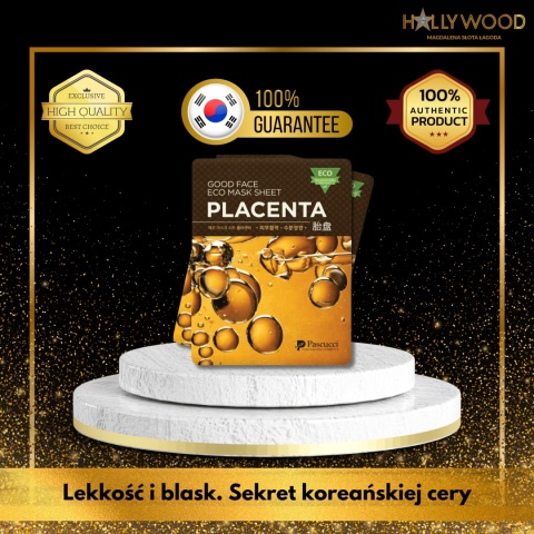 Pakiet 10szt Maska w płacie z ekstraktem z placenty